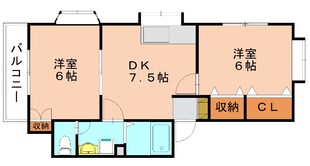 サンシャイン篠栗の物件間取画像